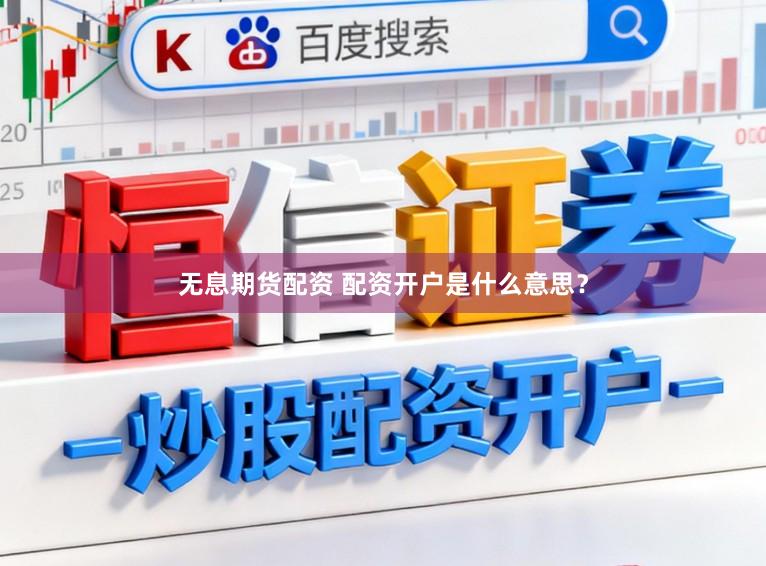 无息期货配资 配资开户是什么意思？